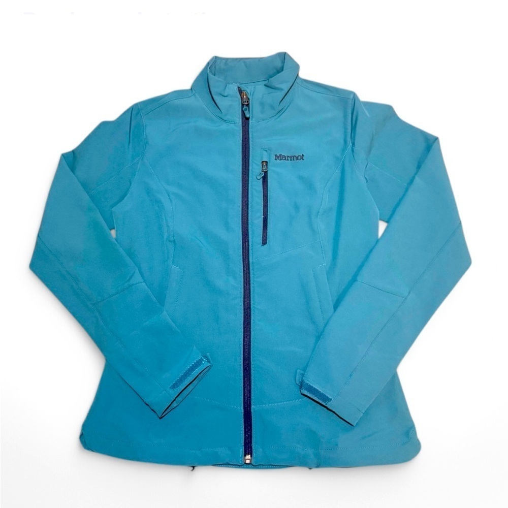 Marmot Women's M3 Softshell Teal Jacket Outdoors Large